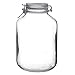 Produktbild Drahtbügelglas Fido eckig mit Gummiring und Bügelverschluss 5000ml