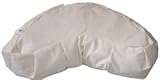 Crescent Heart Meditation Cushion - Buckwheat Solid Cover