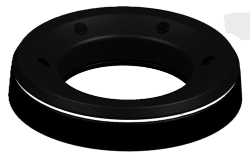 SpinBusterZ The Spinner Stand Bowling Ball Maintenance Spinner Stand- Sand, Polish, Maintain Your Bowling Ball (White)