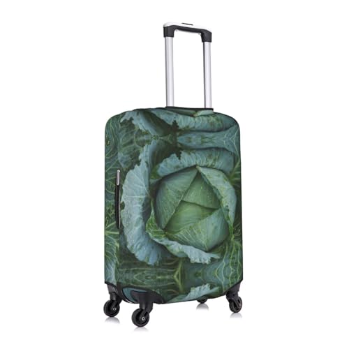 Housse de bagage pliable imprimé chou blanc voyage L - 3