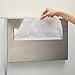 Juvale Toilet Seat Covers - 14 x 16 in, White, 1000 Pcs, 4 Packs of 250 - Disposable Flushable Paper Toilet Liners & Seat Covers for Bathroom & Travel