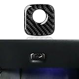 Car Copilot Storage Box Handle Sticker Decal Carbon Fiber Interior Trim Cover for Chevrolet Corvette C6 Z06 / C6 ZR1 / C6 Grand Sport 2005-2013 Accessories