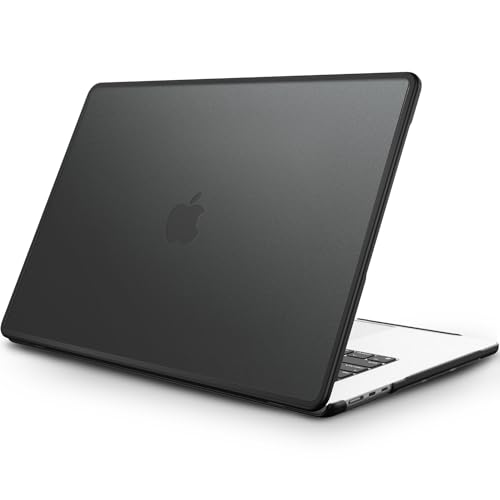 Coque MacBook Air 15,3 M3 antichoc - Protection PC portable A3114 A2941 noir