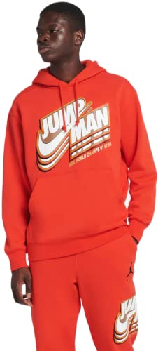 Nike Moletom com capuz, Vermelho (Dc9604-673), Large