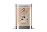 MEIN GENUSS Chaiyurveda Gewürztee - Nicht aromatisiert - Mit Darjeeling Schwarztee und Guarana - Harmonisch abgestimmt - Voller Geschmack - Indische Küche - Füllmenge: 85 g