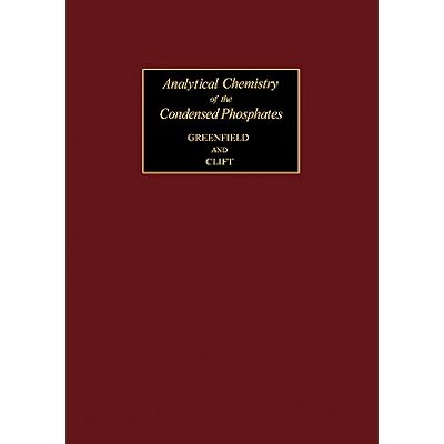 Analytical Chemistry of the Condensed Phosphates