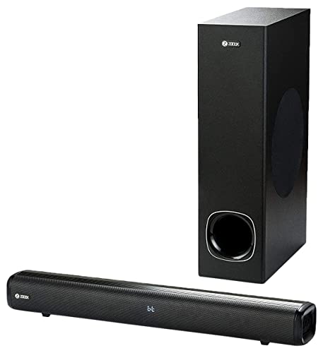 Image of Zoook Rocker Studio 160 Watt 2.1 Channel Wireless Bluetooth Soundbar (Black)