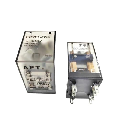 Relais 24V ER2EL-D24 APT pour circuits industriels DC24V à 8 broches