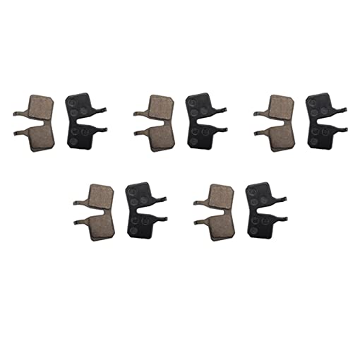 Gotoger 10 pares de pastillas de freno de bicicleta de resina para MT5 MT7 Mountain Bike Brems