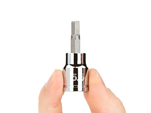 Tekton 3/8 Inch Drive Hex Bit Socket Set, 10-Piece (3-10 Mm) | Shb91102 #TOP3
