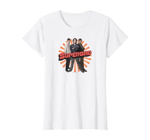 Image of Superbad Group Vintage Sunburst T-Shirt, Women, White, 3X-Large