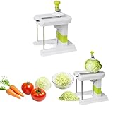 Electrical Cabbage Shredder Slicer, Multifunctional Vegetables chopper Machine,Kitchen Cabbage Slicer Chopper Shredder,Cutter Coleslaw Grater,Lnterchangeable Blades