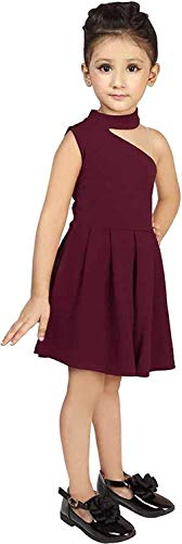 Image of Ethnos Fashion Kids Girls Midi /Knee Length Party Dress (2-6 Year)