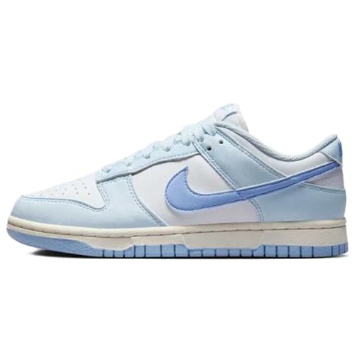 Nike W Dunk Low, Women's Basketball Shoe, Blue Tint Cobalt Bliss, 11 US