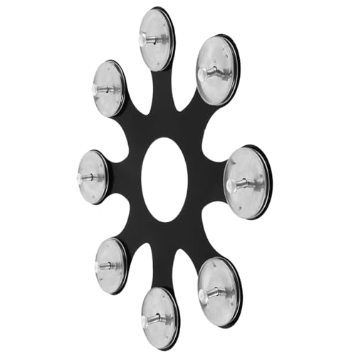 Garneck Cymbal Tambourine Accessory for Drum Stylish Percussion Tambourine Versatile for Various Music Genres for Performances and Projects