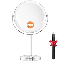 Specchio Ingranditore 10X Con Ventose - Per Trucco Di Precisione, Depilazione, Cura Della Pelle, Diametro 10cm - Foto 7