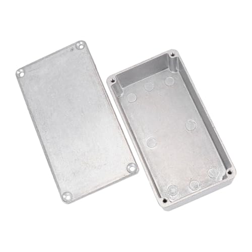 FUNOMOCYA Aluminum Housing Guitar Pedal Enclosure Electronics Enclosure Diy Kit Box Case Metal Guitar Pedal Case