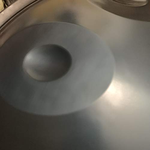 Handpan de 22 pulgadas 10 notas de nivel inicial negro miniatura 7