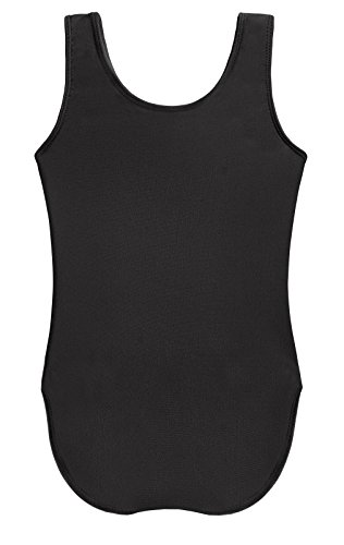 City Threads Girls' One Piece Swimming Suit With Sun Protection Spf For Beach Pool Or Play Swim Suit Rash Guard Bottoms Briefs, Black, 8 #TOP1