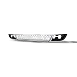 TLAPS 7422442111169 Compatible With 2007-2014 GMC Yukon/XL/Denali Chrome Round Hole Mesh Front Lower Bumper Grill Grille