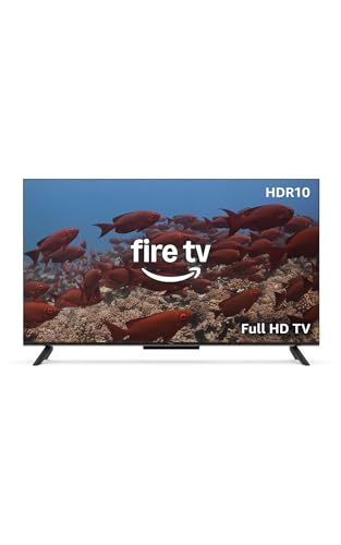 Amazon Fire TV 40 po Série 2 (nouveau modèle) : télévision intelligente HD avec télécommande Alexa, diffusion continue rapide, Dolby Audio, expérience ambiante, télévision en direct et gratuite