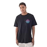 Hurley, Camiseta Manga Corta Hombre, Resort Livin, S, Negro