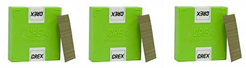 GREX P6/35L 23 Gauge 1-3/8-Inch Length Headless Pins (10,000 per box) (3-(Pack))