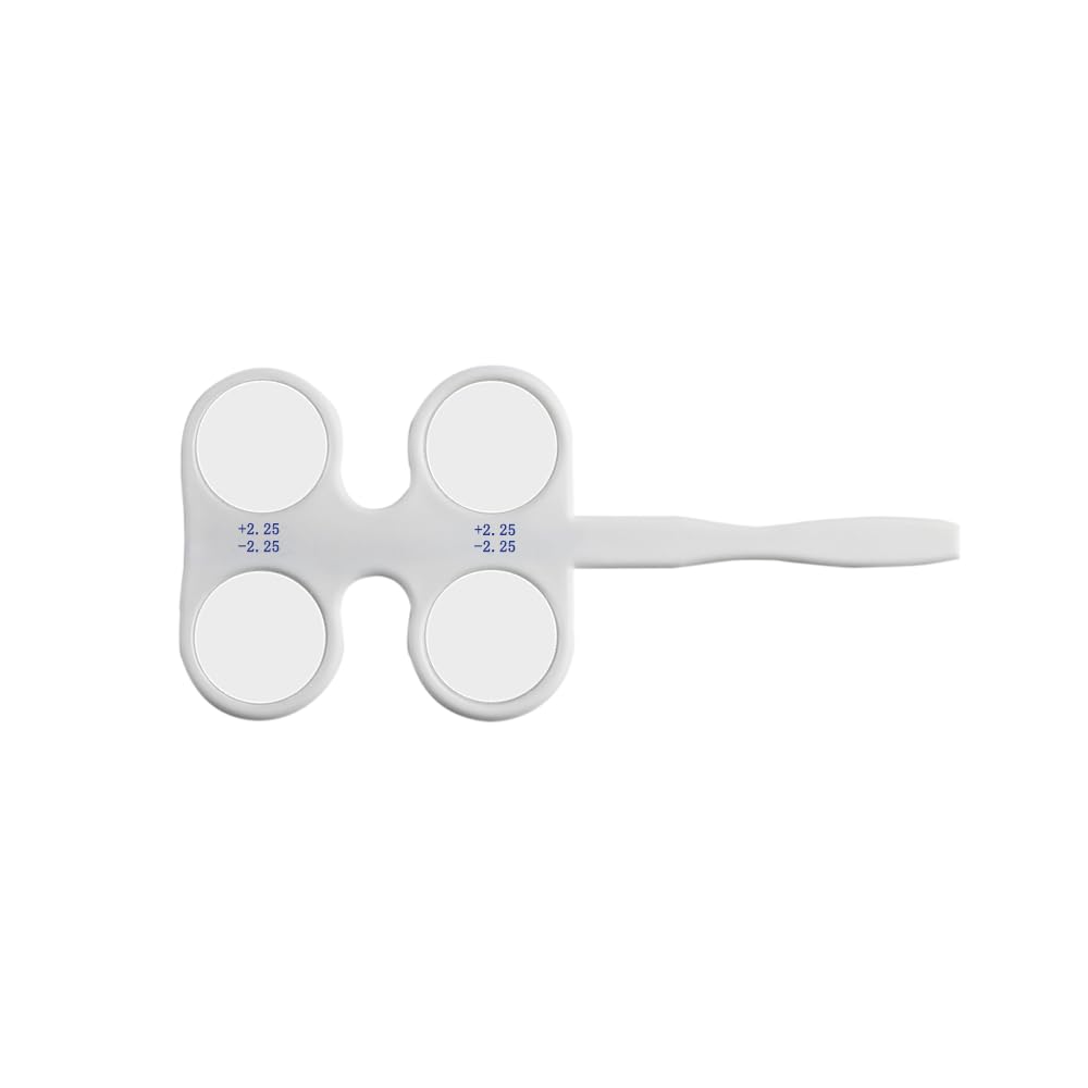 Eyesight Tester Optometry Lens Flipper Ophthalmic Flipper Confirmation Flipper Set Ophthalmic Flipper Optical Instruments (±2.25D)