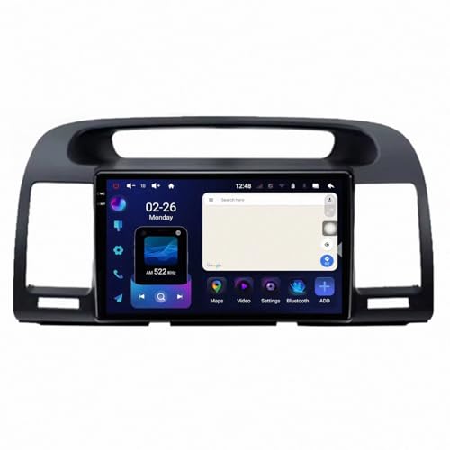 Pantalla para Toyota Camry con Car Play y Android Auto: tu compañero ideal para viajes largos