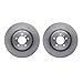 Dynamic Friction Company Front Brake Rotors 6002-11014