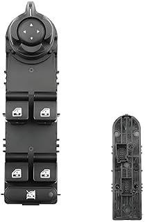 Electric Window Switch for Alfa for Romeo Electric Master Power Window Lifter Control Switch Button 156106392 156093398 156106393(Without Folding)(Without Folding)