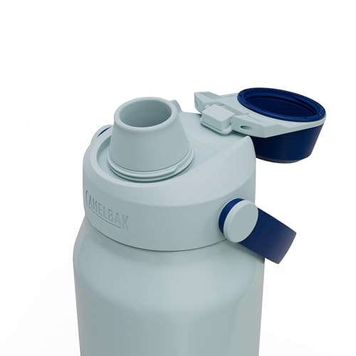 Image of CamelBak Thrive Chug Insulated Stainless Steel Water Bottle, Cold Retention with High Flow Lid for Everyday Hydration and Active Use, 32oz, Deep Sea Dawn