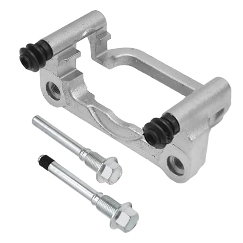 Hoypeyfiy 44001-8H30A Rear Brake Caliper Bracket Hanger Carrier with Bolts Replacement for Nissan Xtrail X-Trail T30 T31 2.5 Petrol 2001-2007 Replaces 44001-8H300 44011-8H300 44011-8H30A