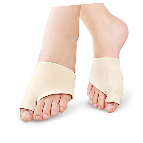 NIYANGLE Hallux Splints Skin Color Spacers for Relief Thumb for Day and Night Use S Protector Set