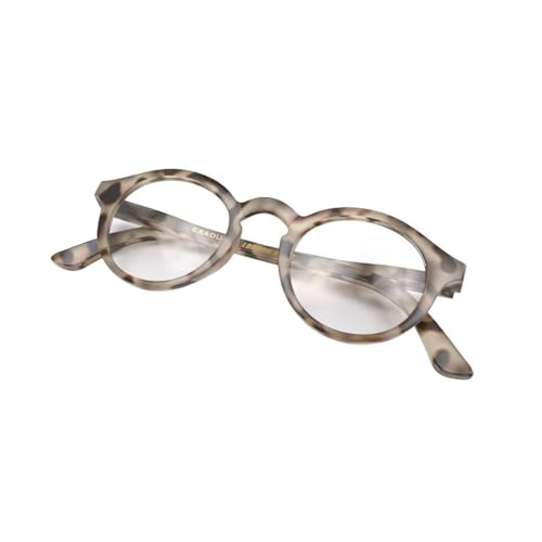 Image of LONDON MOLE Graduate blue light glasses | Round panto-style blue blockers | Anti-eyestrain | Unisex | Spring Hinges