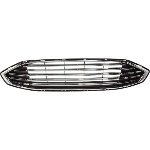 Image of Garage-Pro Grille Assembly For Ford Fusion 2017-2018 Textured Black