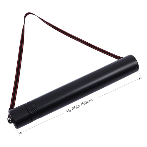 Bolsa retráctil para flechas con diseño desmontable y plástico resistente negro 2