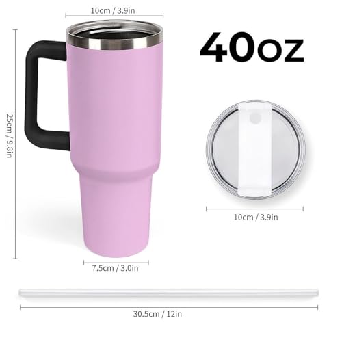 Gobelet isotherme nomade rose avec paille pour rester hydraté - 3