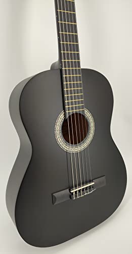 Pack Guitare Classique 4/4 (Adulte) + 6 Accessoires + Cour Vidéo et CD (Noir) - Les Beatles, Paul McCartney, John Lennon, RIngo Starr, George Harrison Pack Guitare Classique 4/4 (Adulte) + 6 Accessoires + Cour Vidéo et CD (Noir) – Image 4