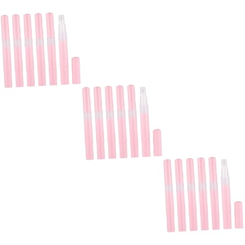 MERRYHAPY 18 Piezas Solución De Crecimiento De Pestañas Contenedores De Tubo Vacíos Potenciadores De Pestañas Botella Corrector Contenedor Pluma Contenedor Transparente Bolígrafos