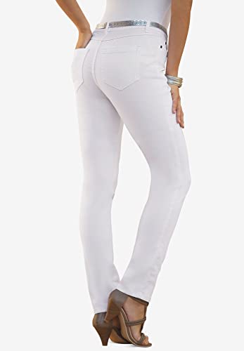 Roaman's Women's Plus Size Plus Size Classic Stretch Slim Jean4