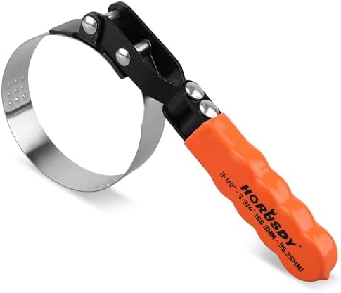HORUSDY 12\" Adjustable Oil Filter Pliers - Filter Wrench Removal Tool Fits 2.5\" To 4.625\" - View #2