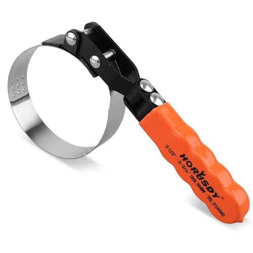 HORUSDY Standard Swivel Oil Filter Wrench, 3-1/2
