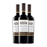 Viña Errazuriz Max Cabernet Sauvignon Valle del Aconcagua Reserva 75 cl Vino tinto (Caja de 3 Botellas de 75 cl)