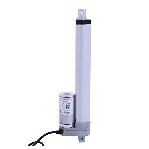 12V Force 1500N course 200-750mm actionneur linéaire ascenseur support de moteur électrique boîtier en métal étanche poussoir moteur cylindre électrique(200mm)