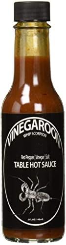 CONDIMENT DYSFUNCTION VINEGAROON Whip Scorpion Table Hot Sauce TWELVE 5 oz Bottles | Full Year Supply