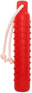 Horolas Dog Training Dummy, Floating Dog Water Toy for Water Fetch Play and Training, Natural Rubber Dog Chew Toys Dog Brushing Stick for Dental Care & Teeth Cleaning