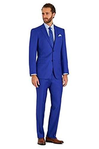 Terno Masculino Slim Oxford (Azul Royal, EGG)