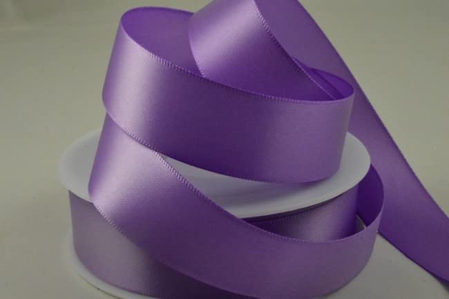 Oakwood Archer Double Faced Satin Ribbon, Iris, 10mm x 25m