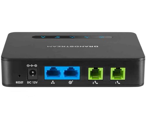 grandstream powerful 2-port ata with gigabit nat router